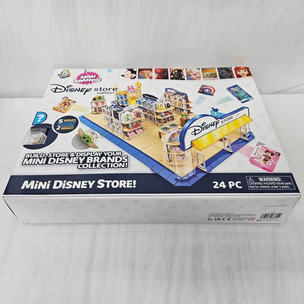 Zuru 5 Surprise Mini Brands Disney Store Edition Playset 24pc with 5 Minis NEW - Picture 7 of 7